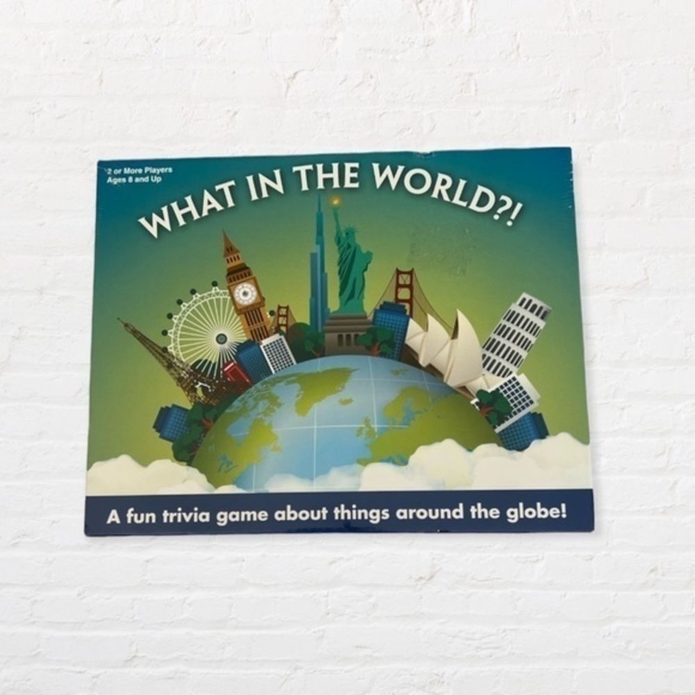 What In The World‎ Trivia Game Educational Homeschool Learning Geography Fun 8+